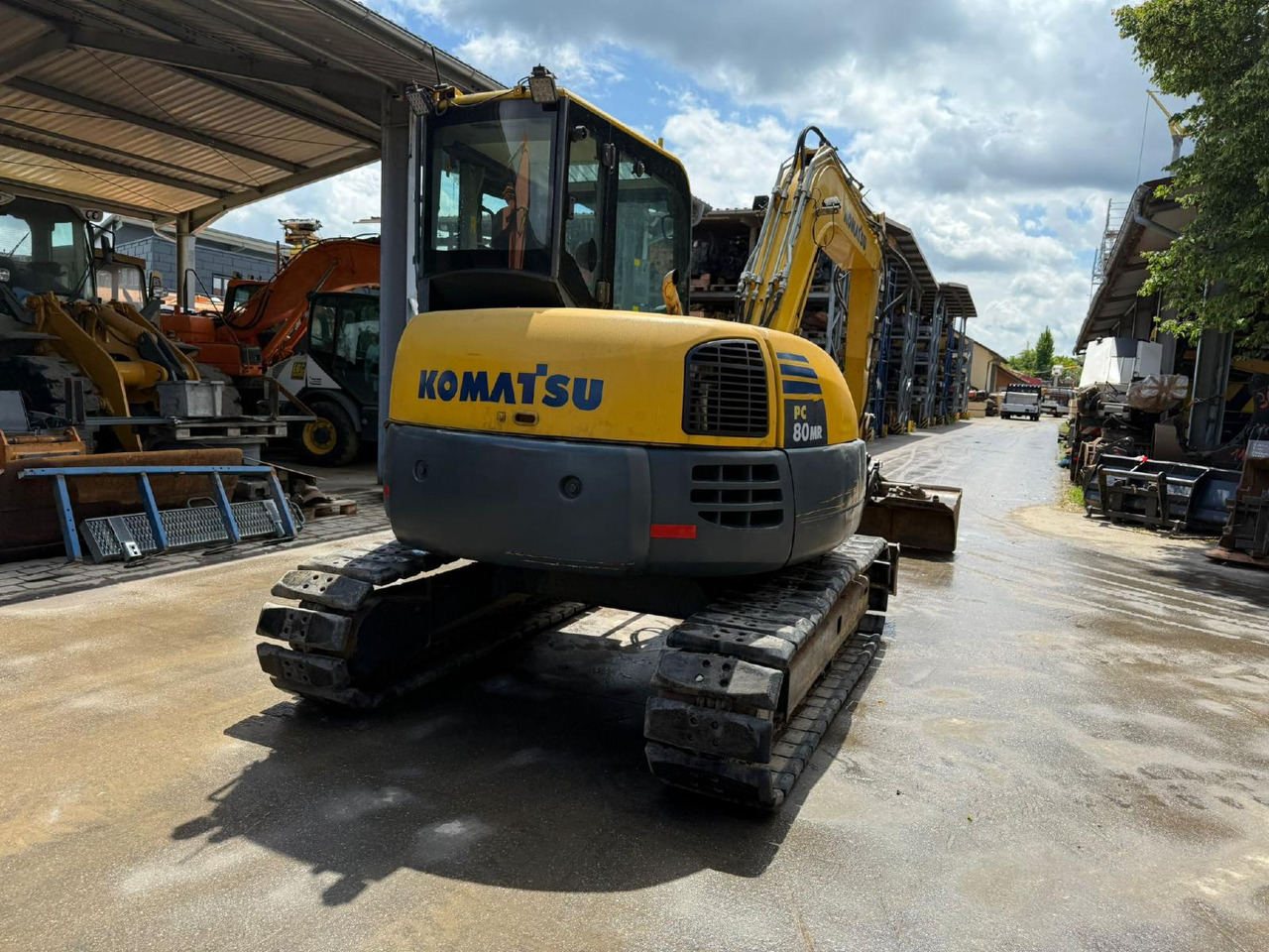 Komatsu PC 80 MR -3 - Kāpurķēžu ekskavators: foto 5 Komatsu PC 80 MR -3 - Kāpurķēžu ekskavators: foto 5