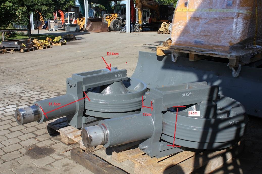 Liebherr R 984 - Ritošās daļas detaļas - Celtniecības tehnika: foto 4 Liebherr R 984 - Ritošās daļas detaļas - Celtniecības tehnika: foto 4