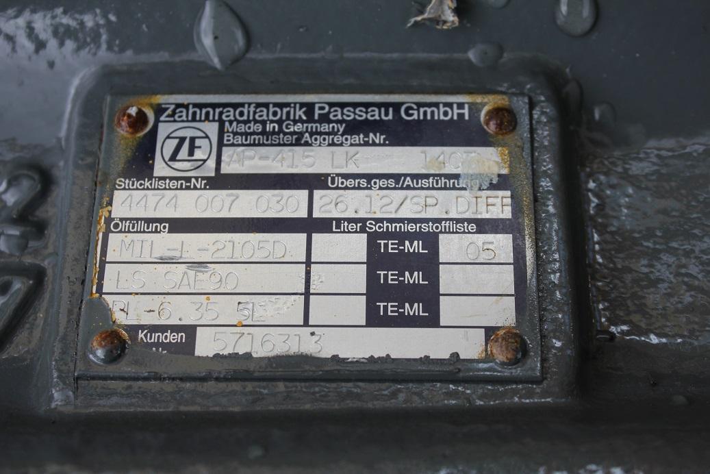 Liebherr ZF AP 415 aus L 574 - Asis un rezerves daļas - Celtniecības tehnika: foto 3 Liebherr ZF AP 415 aus L 574 - Asis un rezerves daļas - Celtniecības tehnika: foto 3