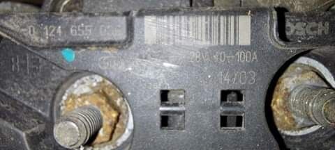 Bosch , 110A , 28V DAF CF75, XF 95 - Ģenerators - Kravas automašīna: foto 4 Bosch , 110A , 28V DAF CF75, XF 95 - Ģenerators - Kravas automašīna: foto 4
