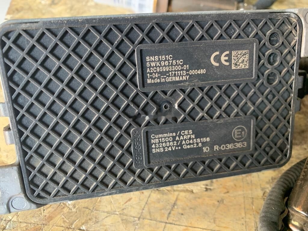 Izplūdes sistēma - Kravas automašīna Cummins DAF euro 6 / euro 5 do regeneracji 5WK96751C   DAF 4326862 Czujnik NOX, SONDA PRZED KATALIZATOREM Oryginał truck: foto 7