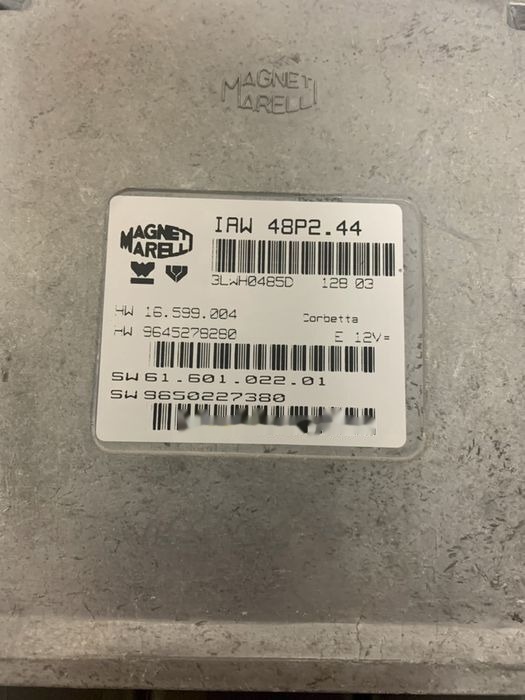 FIAT Ducato Jumper Boxer / PSA 9645278280 for FIAT Citroen Peugeot IAW 48P2.44 / PSA 9645278280 commercial vehicle - Elektroniskais vadības bloks (ECU) - Komercauto: foto 3 FIAT Ducato Jumper Boxer / PSA 9645278280 for FIAT Citroen Peugeot IAW 48P2.44 / PSA 9645278280 commercial vehicle - Elektroniskais vadības bloks (ECU) - Komercauto: foto 3