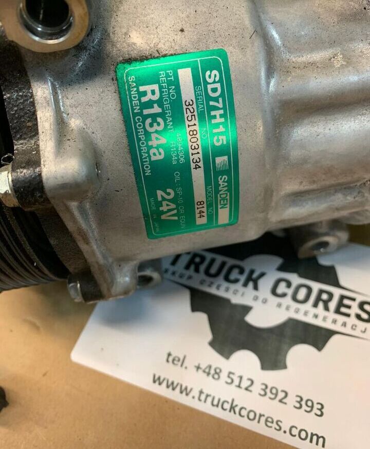 Sanden Model 8144 R134A 24V SD7H15 - Kondicioniera kompresors - Kravas automašīna: foto 2 Sanden Model 8144 R134A 24V SD7H15 - Kondicioniera kompresors - Kravas automašīna: foto 2