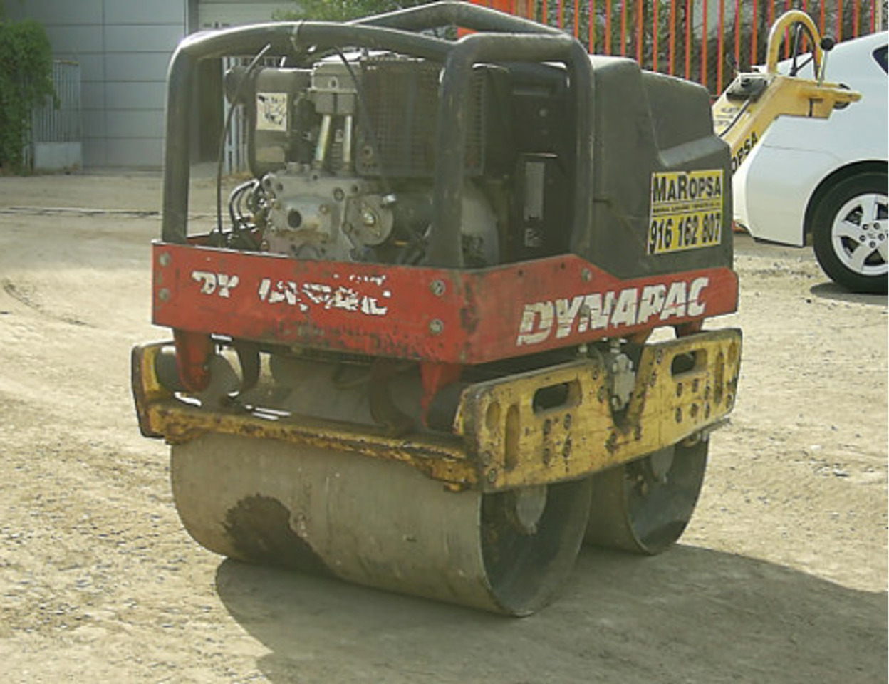 Compactador Manual Dynapac LP 6500 - Mini-veltnis: foto 1 Compactador Manual Dynapac LP 6500 - Mini-veltnis: foto 1