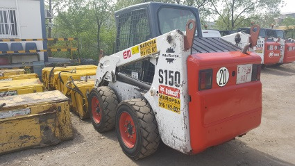 Minicargadora Bobcat S150 - Kompaktiekrāvējs: foto 1 Minicargadora Bobcat S150 - Kompaktiekrāvējs: foto 1