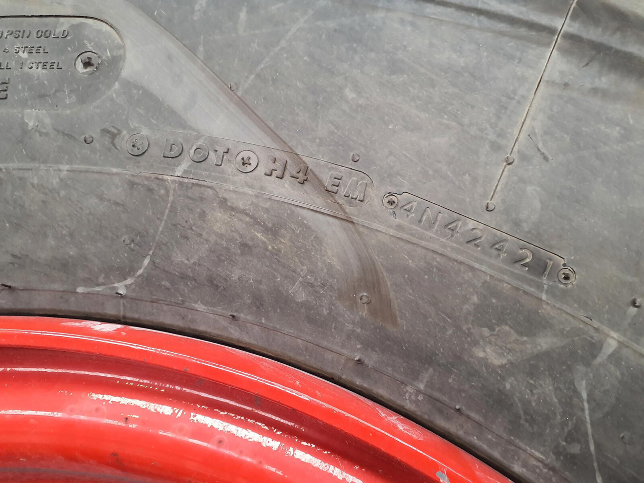 Bridgestone Wheel 445/95R25 10 12 1p - Ritenis - Celtnis: foto 3 Bridgestone Wheel 445/95R25 10 12 1p - Ritenis - Celtnis: foto 3