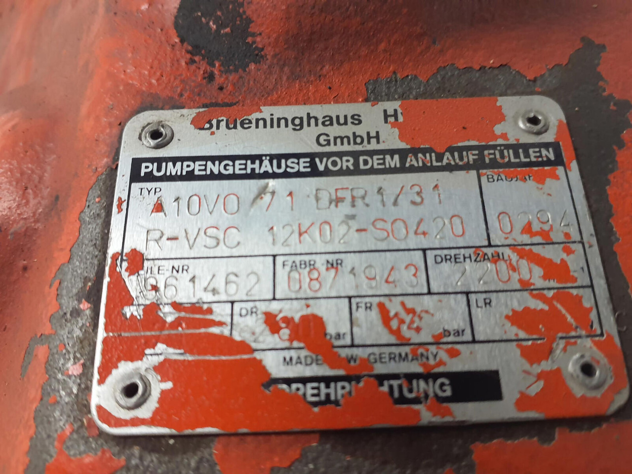 CT Compack Truck CT2 pump - Hidrauliskais sūknis - Celtnis: foto 5 CT Compack Truck CT2 pump - Hidrauliskais sūknis - Celtnis: foto 5