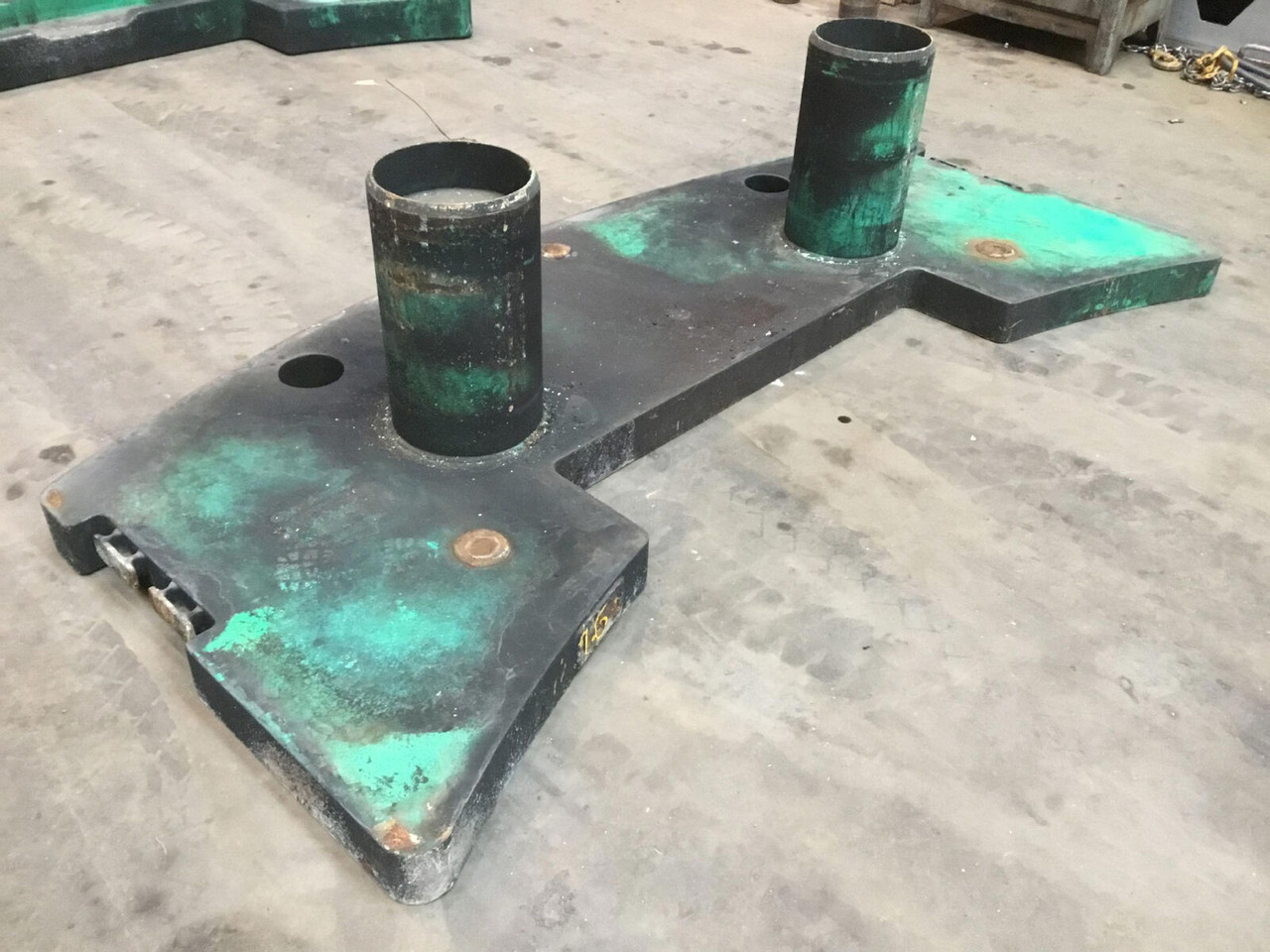 FAUN ATF 60-3 counterweight base plate 1,6 ton - Pretsvars - Autoceltnis: foto 1 FAUN ATF 60-3 counterweight base plate 1,6 ton - Pretsvars - Autoceltnis: foto 1