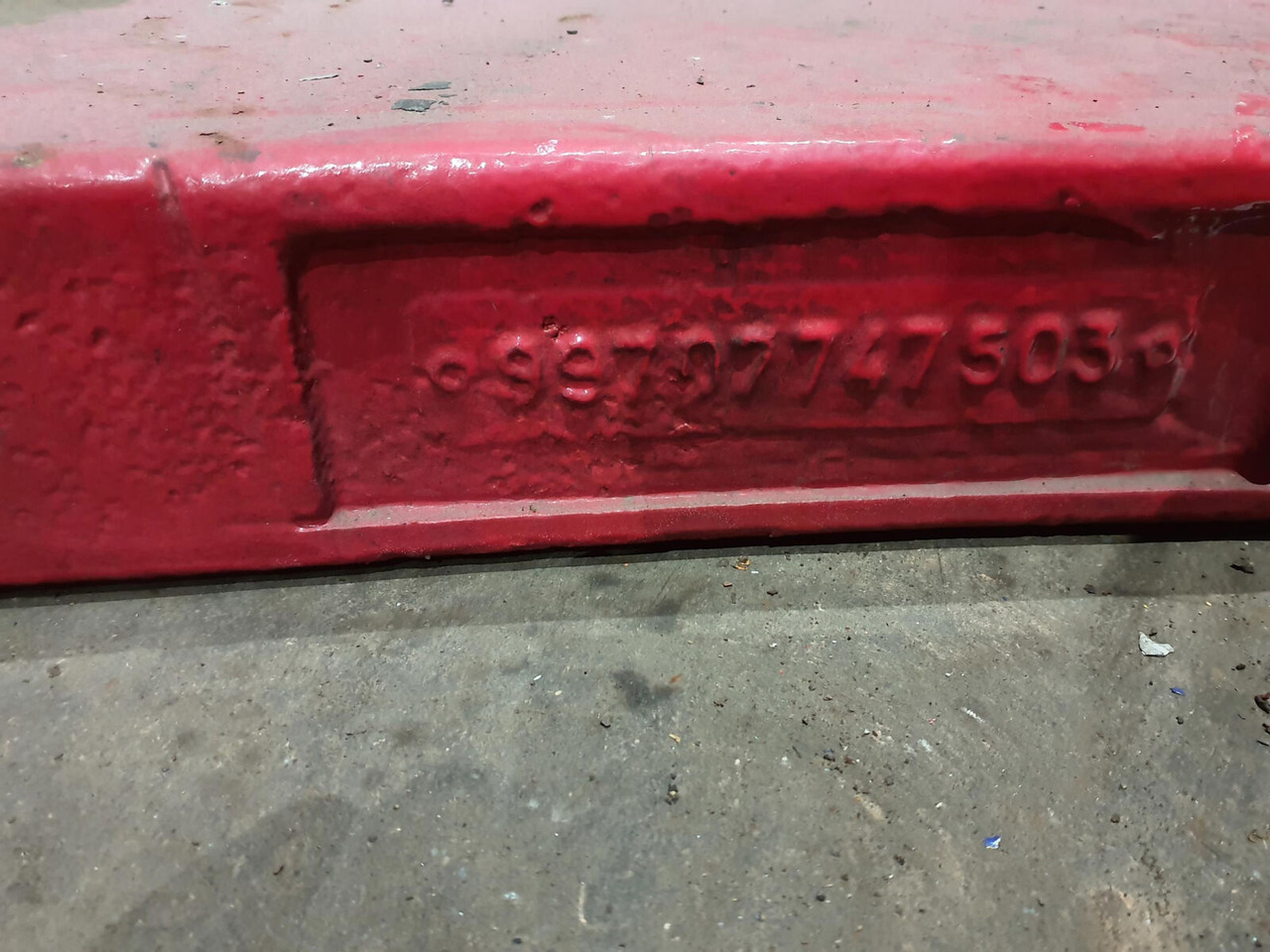 FAUN AUN HK 60 Counterweight 1,1 ton - Pretsvars - Autoceltnis: foto 5 FAUN AUN HK 60 Counterweight 1,1 ton - Pretsvars - Autoceltnis: foto 5