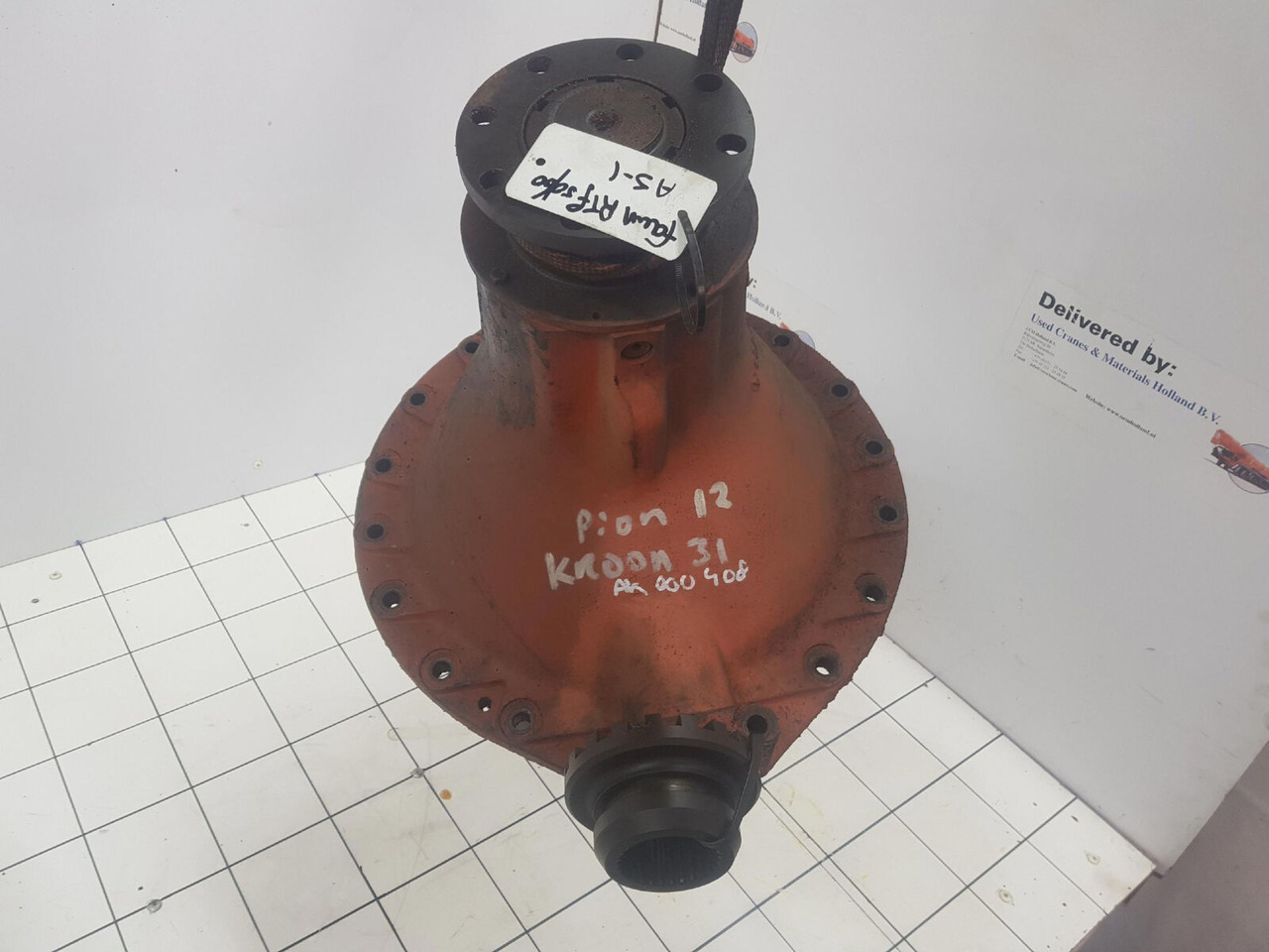 FAUN RTF 50-60 end differential 12x31 - Diferenciālis - Autoceltnis: foto 1 FAUN RTF 50-60 end differential 12x31 - Diferenciālis - Autoceltnis: foto 1