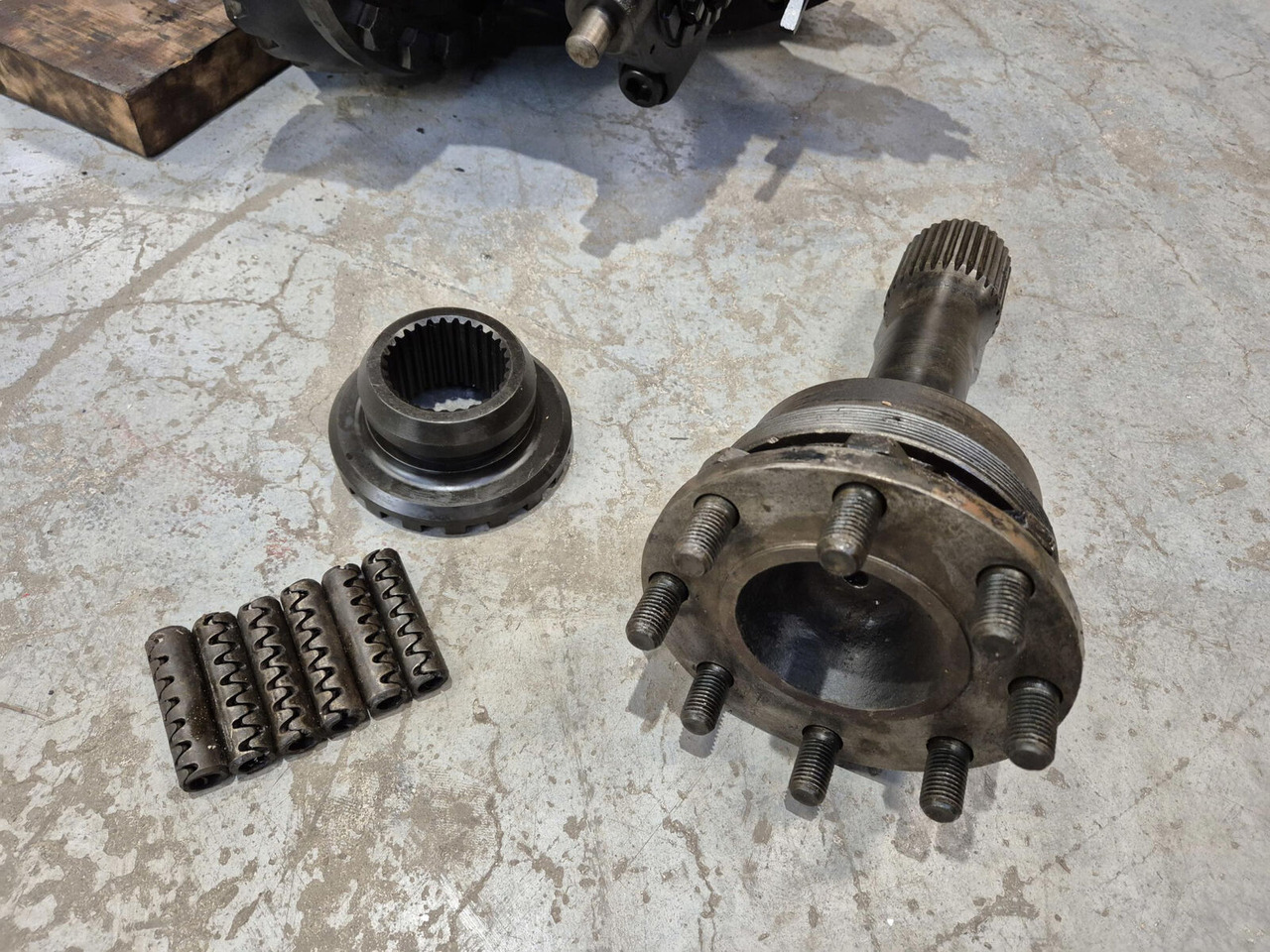 Diferenciālis - Autoceltnis FAUN RTF 50/60 mid differential for parts: foto 7