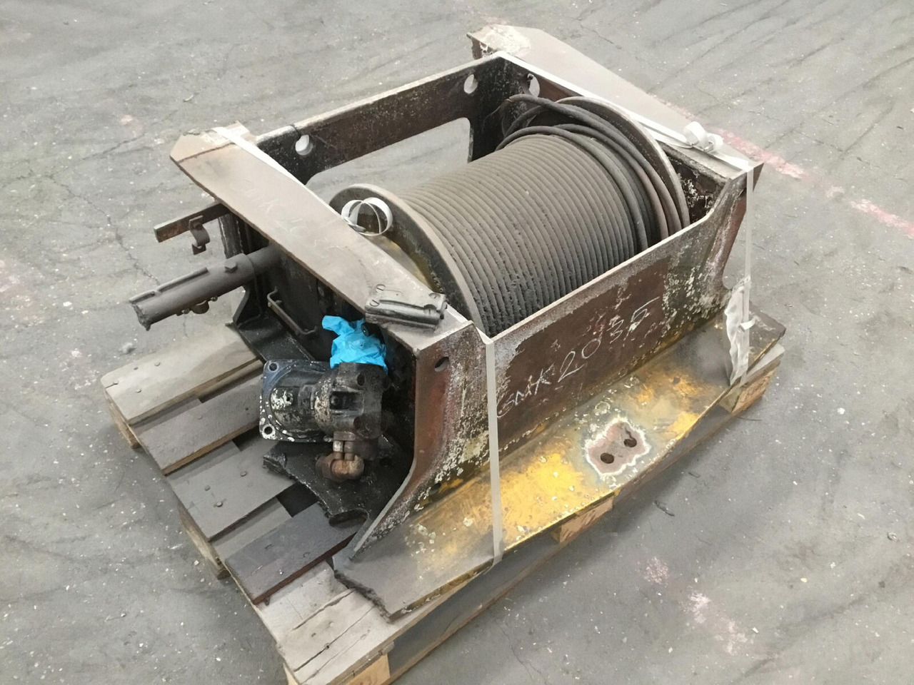 Grove GMK 2035 winch - Vinča - Autoceltnis: foto 4 Grove GMK 2035 winch - Vinča - Autoceltnis: foto 4