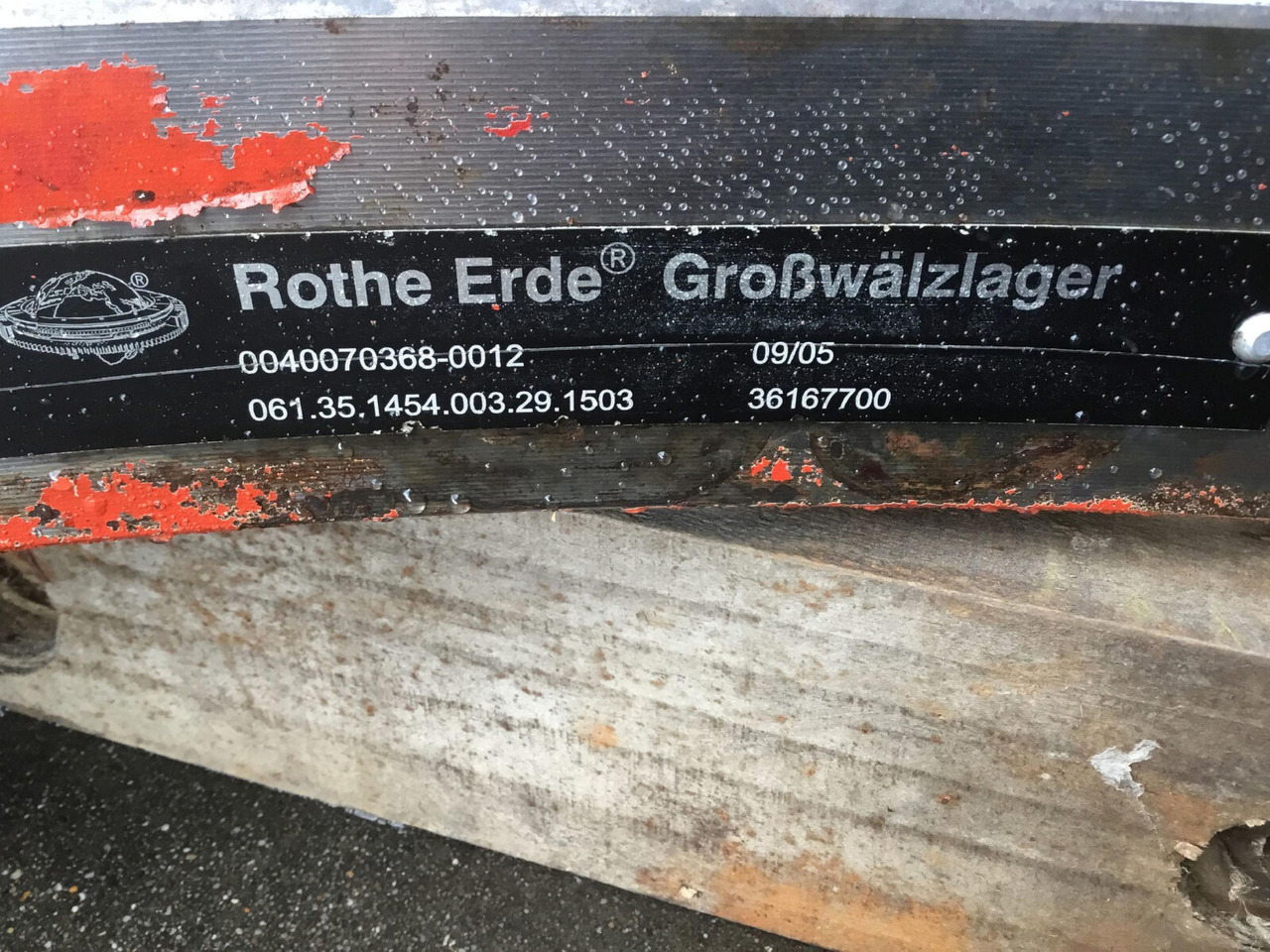 Grove GMK 3055 Slew ring - Devēja gredzens - Autoceltnis: foto 4 Grove GMK 3055 Slew ring - Devēja gredzens - Autoceltnis: foto 4