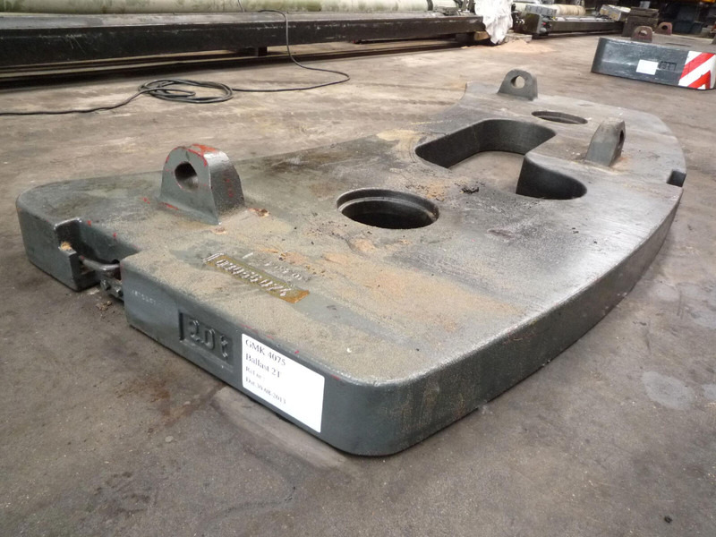 Grove GMK 4075 counterweight 2,0 ton - Pretsvars - Celtniecības tehnika: foto 2 Grove GMK 4075 counterweight 2,0 ton - Pretsvars - Celtniecības tehnika: foto 2