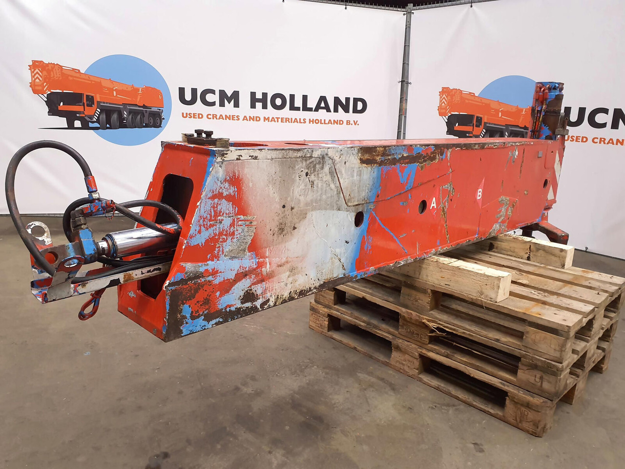 Grove GMK 5130-1 outrigger beam complete front - Piekare - Autoceltnis: foto 4 Grove GMK 5130-1 outrigger beam complete front - Piekare - Autoceltnis: foto 4