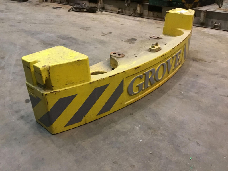 Krupp GMK 2035 counterweight 3.0 ton - Pretsvars - Celtniecības tehnika: foto 2 Krupp GMK 2035 counterweight 3.0 ton - Pretsvars - Celtniecības tehnika: foto 2