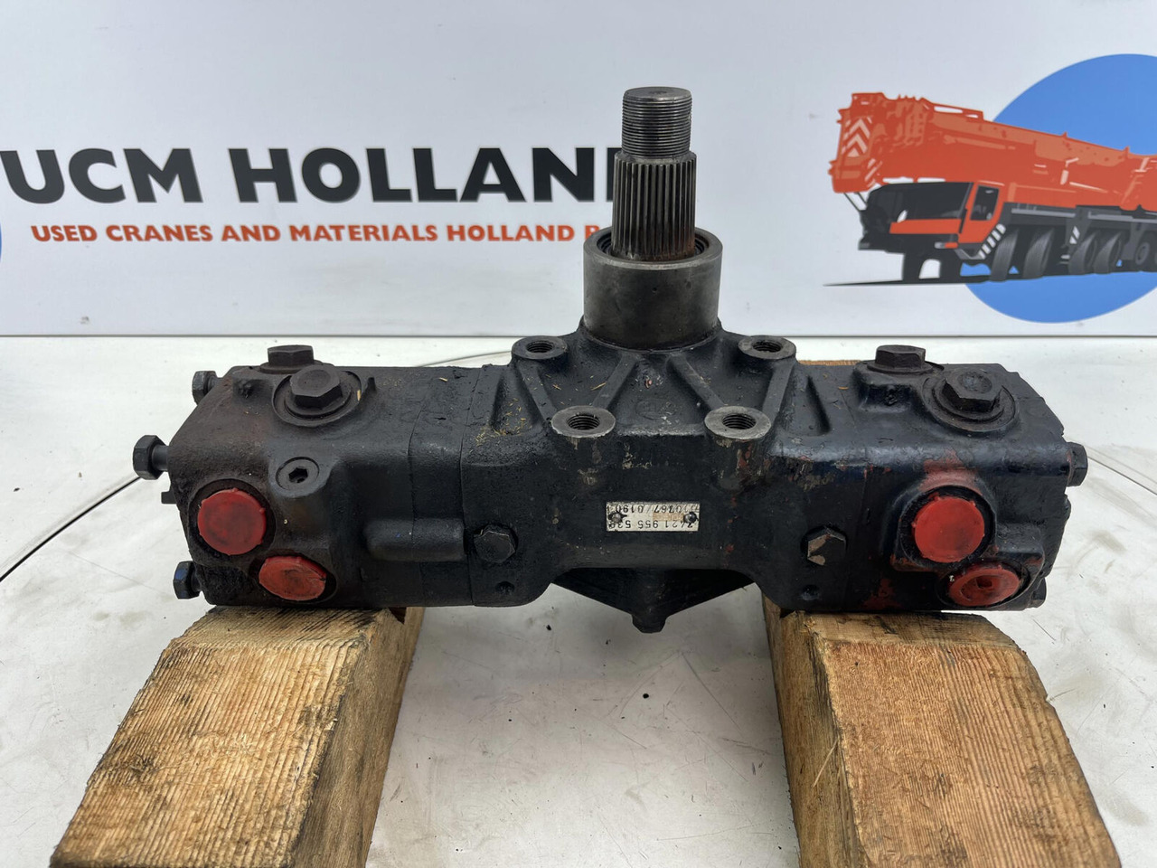 Krupp KMK 4070 steering box only for parts - Stūres mehānisms - Autoceltnis: foto 1 Krupp KMK 4070 steering box only for parts - Stūres mehānisms - Autoceltnis: foto 1