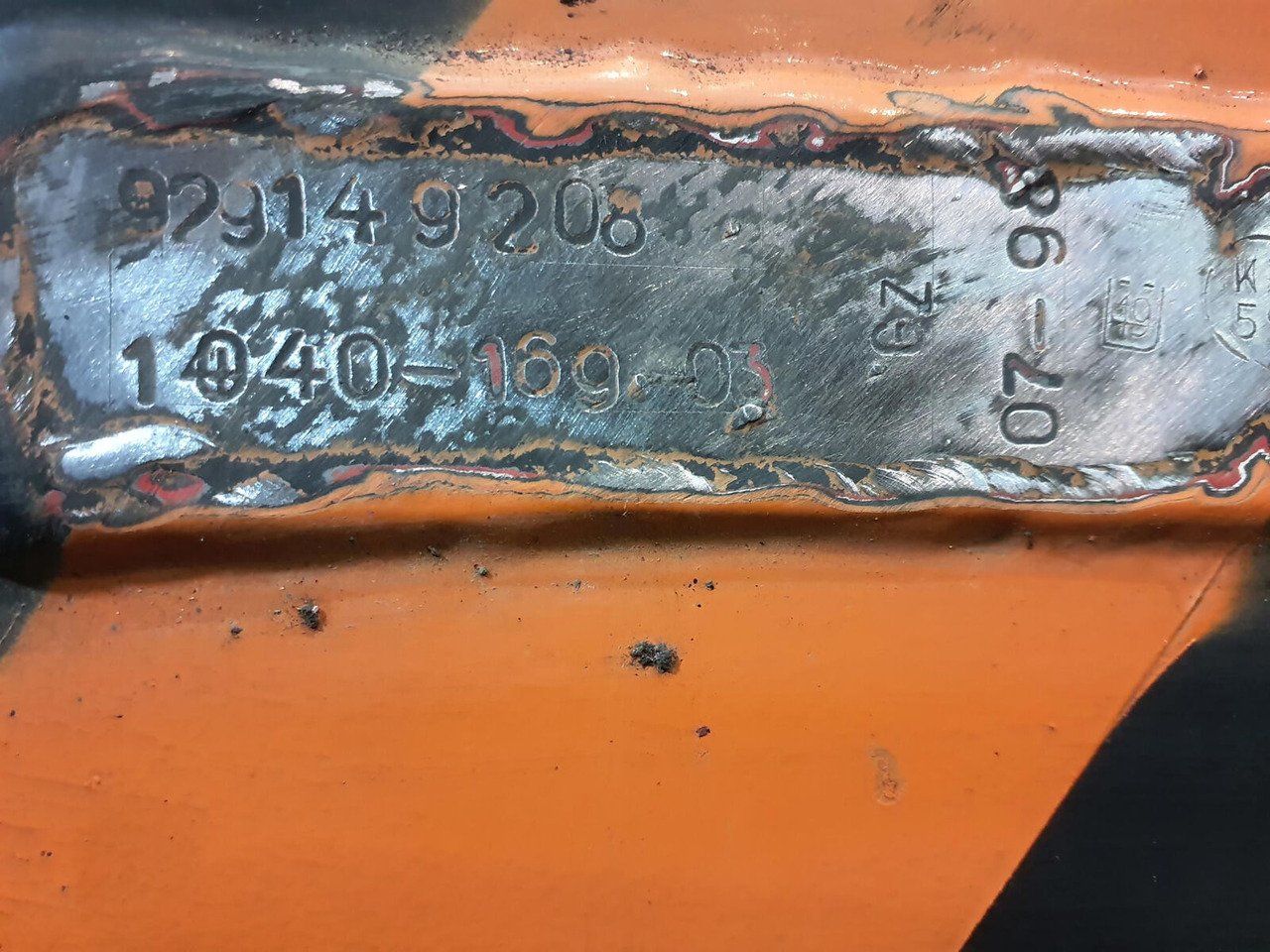 Liebherr LTM 1050-1 sliding beam complete front - Piekare - Autoceltnis: foto 5 Liebherr LTM 1050-1 sliding beam complete front - Piekare - Autoceltnis: foto 5