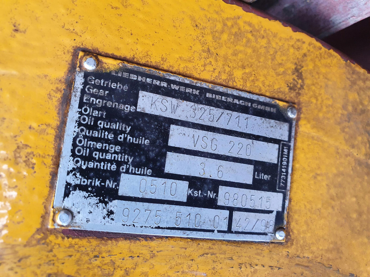 Liebherr LTM 1050-1 winch - Vinča - Autoceltnis: foto 5 Liebherr LTM 1050-1 winch - Vinča - Autoceltnis: foto 5