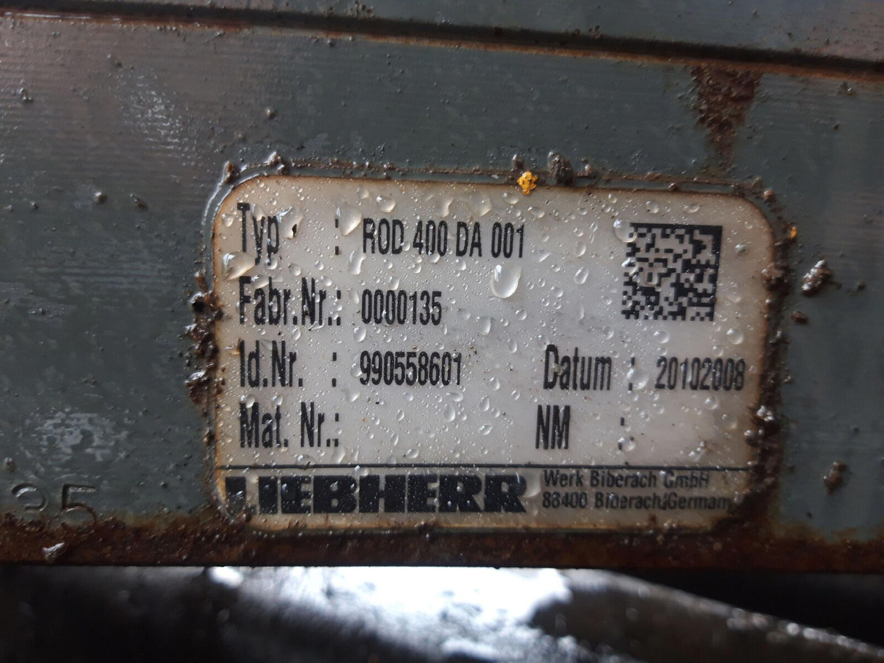 Liebherr LTM 1200 slewing ring - Devēja gredzens - Autoceltnis: foto 3 Liebherr LTM 1200 slewing ring - Devēja gredzens - Autoceltnis: foto 3