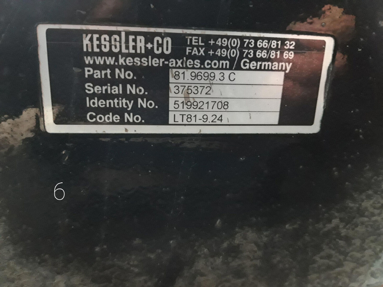 Liebherr LTM 1400-7.1 axle 6 - Asis un rezerves daļas - Autoceltnis: foto 1 Liebherr LTM 1400-7.1 axle 6 - Asis un rezerves daļas - Autoceltnis: foto 1