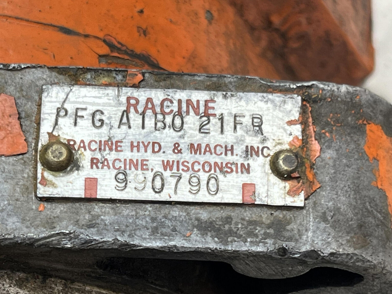 Racine PTO pump FGA1BO21FR - Hidrauliskais sūknis - Autoceltnis: foto 5 Racine PTO pump FGA1BO21FR - Hidrauliskais sūknis - Autoceltnis: foto 5