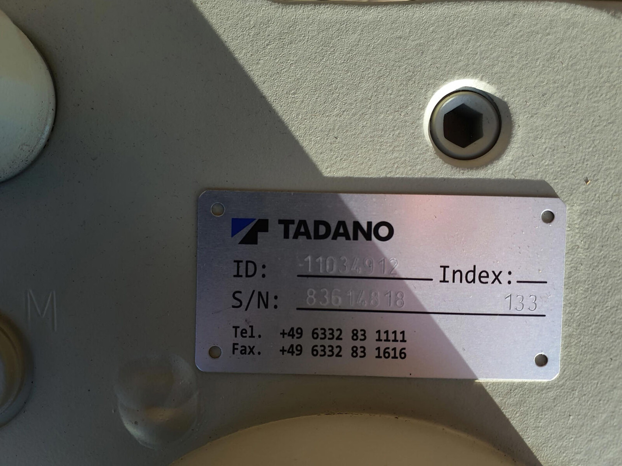 Tadano Faun AC 700 telescopic cylinder - Hidrauliskais cilindrs - Autoceltnis: foto 5 Tadano Faun AC 700 telescopic cylinder - Hidrauliskais cilindrs - Autoceltnis: foto 5