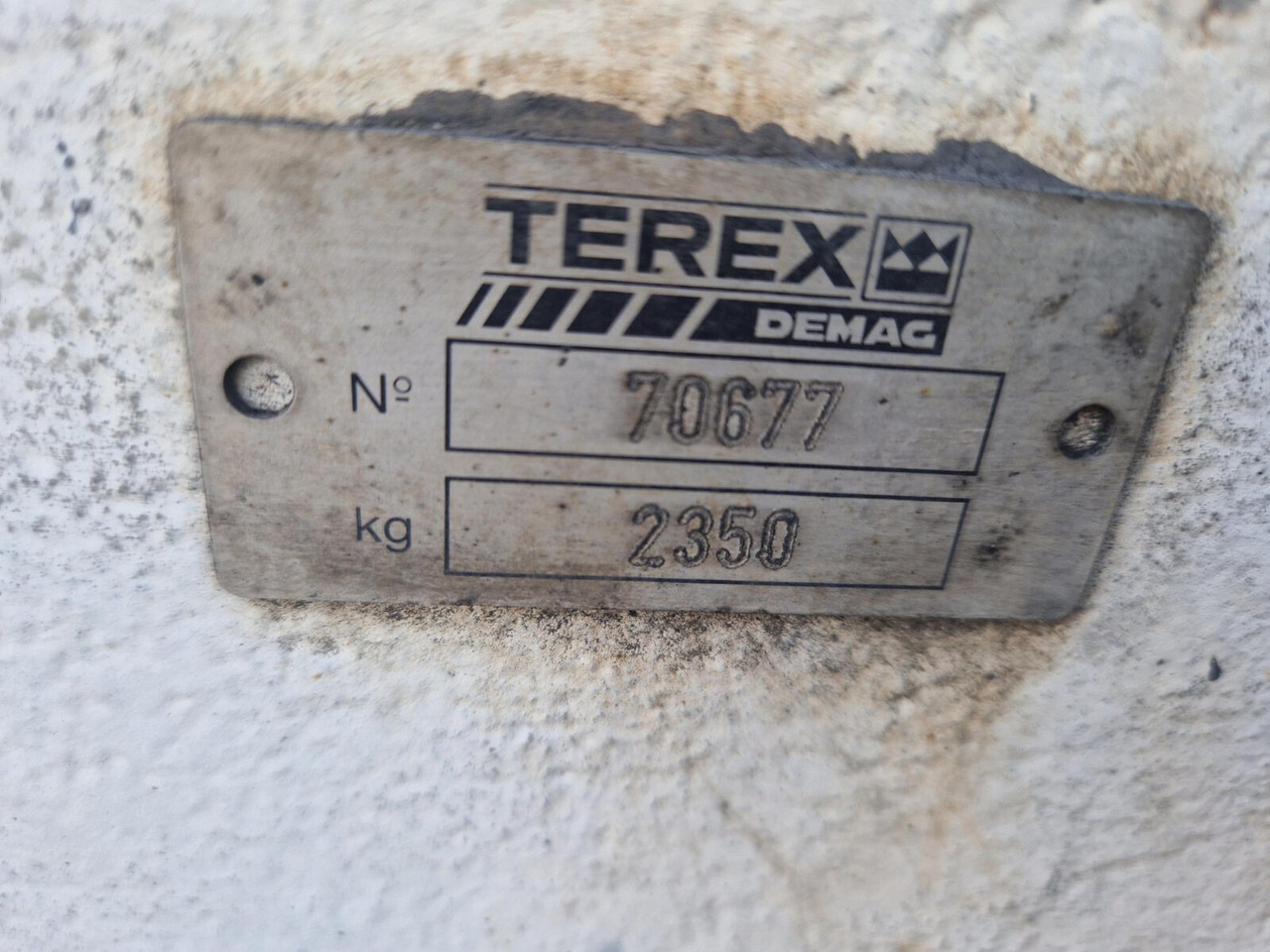 Terex AC 40 CITY counterweight 2.35T - Pretsvars - Autoceltnis: foto 5 Terex AC 40 CITY counterweight 2.35T - Pretsvars - Autoceltnis: foto 5