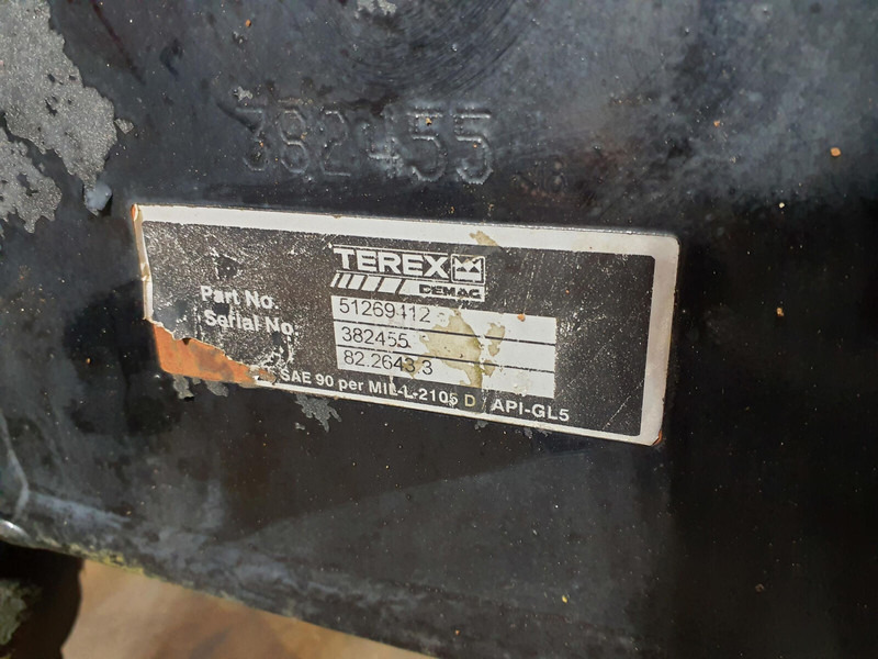 Terex AC 700 Axle 4 - Asis un rezerves daļas - Celtnis: foto 5 Terex AC 700 Axle 4 - Asis un rezerves daļas - Celtnis: foto 5