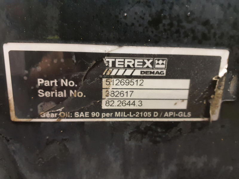 Terex AC 700 Axle 5 - Asis un rezerves daļas - Celtnis: foto 5 Terex AC 700 Axle 5 - Asis un rezerves daļas - Celtnis: foto 5