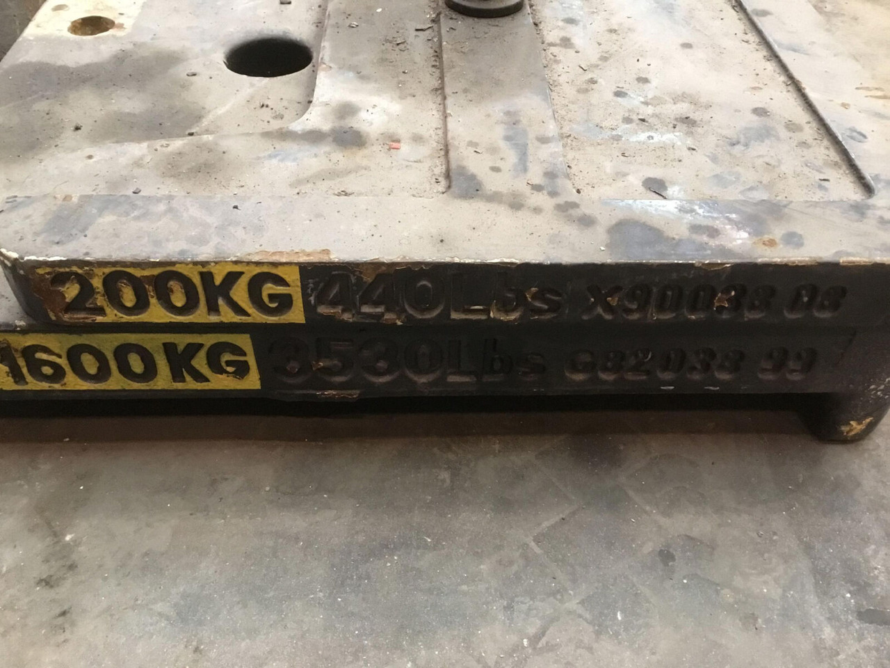 Terex PPM 400 ATT counterweight 200 kg - Pretsvars - Autoceltnis: foto 5 Terex PPM 400 ATT counterweight 200 kg - Pretsvars - Autoceltnis: foto 5