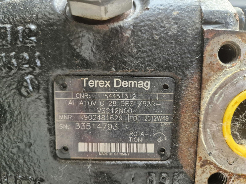 Terex Terex Challenger 3160 Variable pump ass - Hidrauliskais sūknis - Celtnis: foto 5 Terex Terex Challenger 3160 Variable pump ass - Hidrauliskais sūknis - Celtnis: foto 5