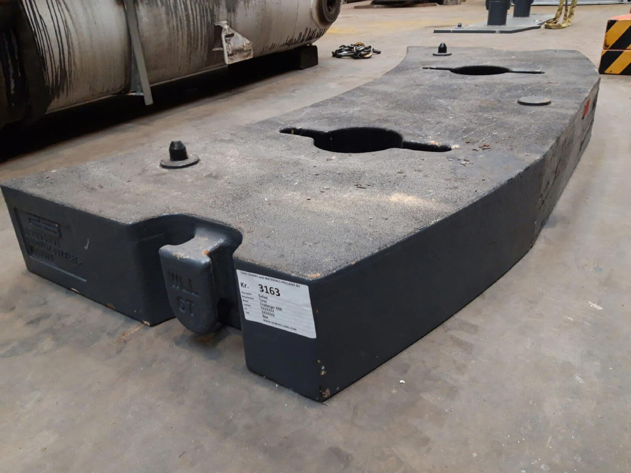 Terex Terex Challenger 4200 counterweight 3,8 ton - Pretsvars - Autoceltnis: foto 2 Terex Terex Challenger 4200 counterweight 3,8 ton - Pretsvars - Autoceltnis: foto 2