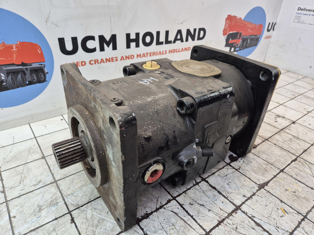 Terex hydro pomp - Hidrauliskais sūknis - Celtnis: foto 2 Terex hydro pomp - Hidrauliskais sūknis - Celtnis: foto 2