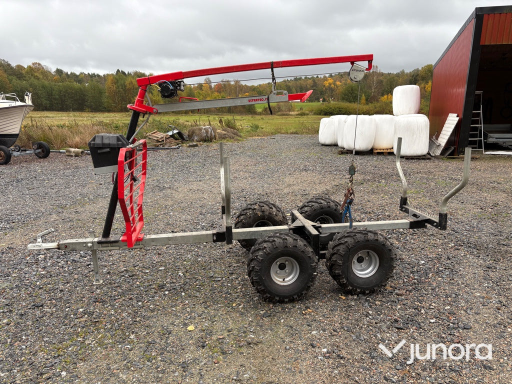 ATV-kärra timmerkärra ultratec - Meža piekabe: foto 5 ATV-kärra timmerkärra ultratec - Meža piekabe: foto 5