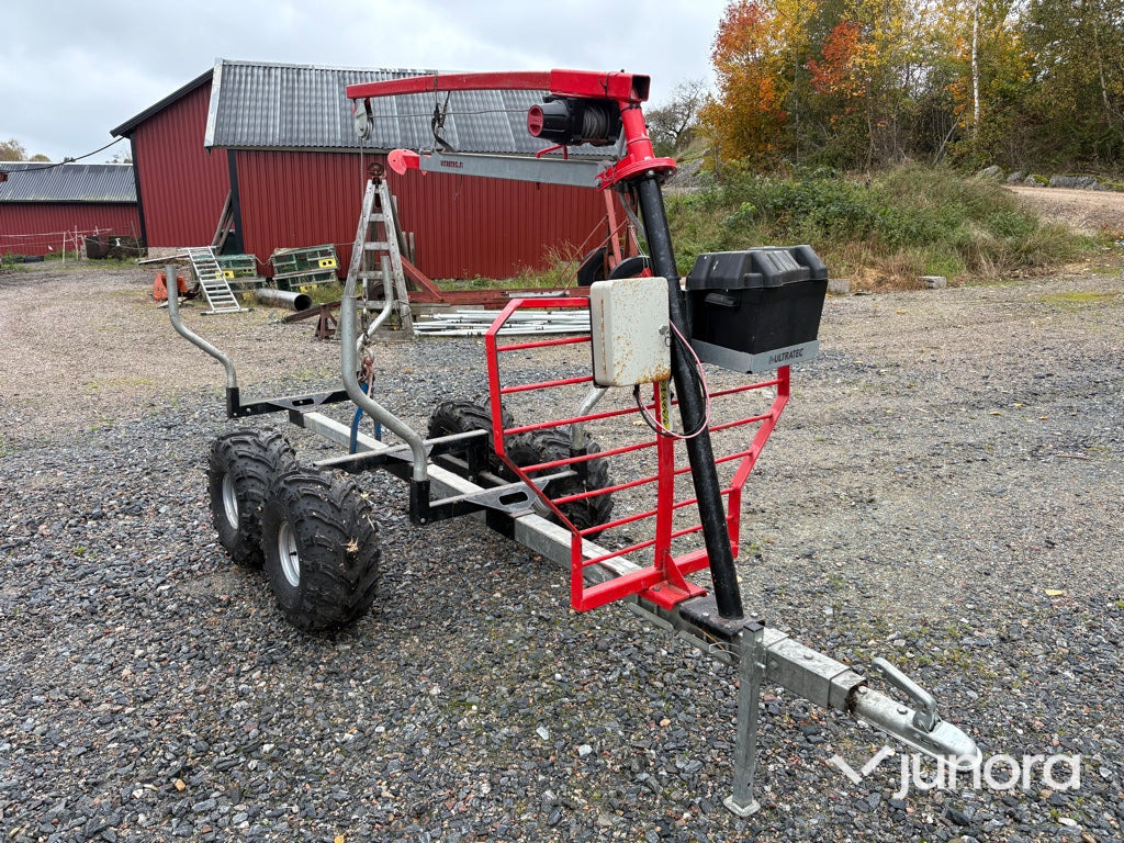 ATV-kärra timmerkärra ultratec - Meža piekabe: foto 1 ATV-kärra timmerkärra ultratec - Meža piekabe: foto 1