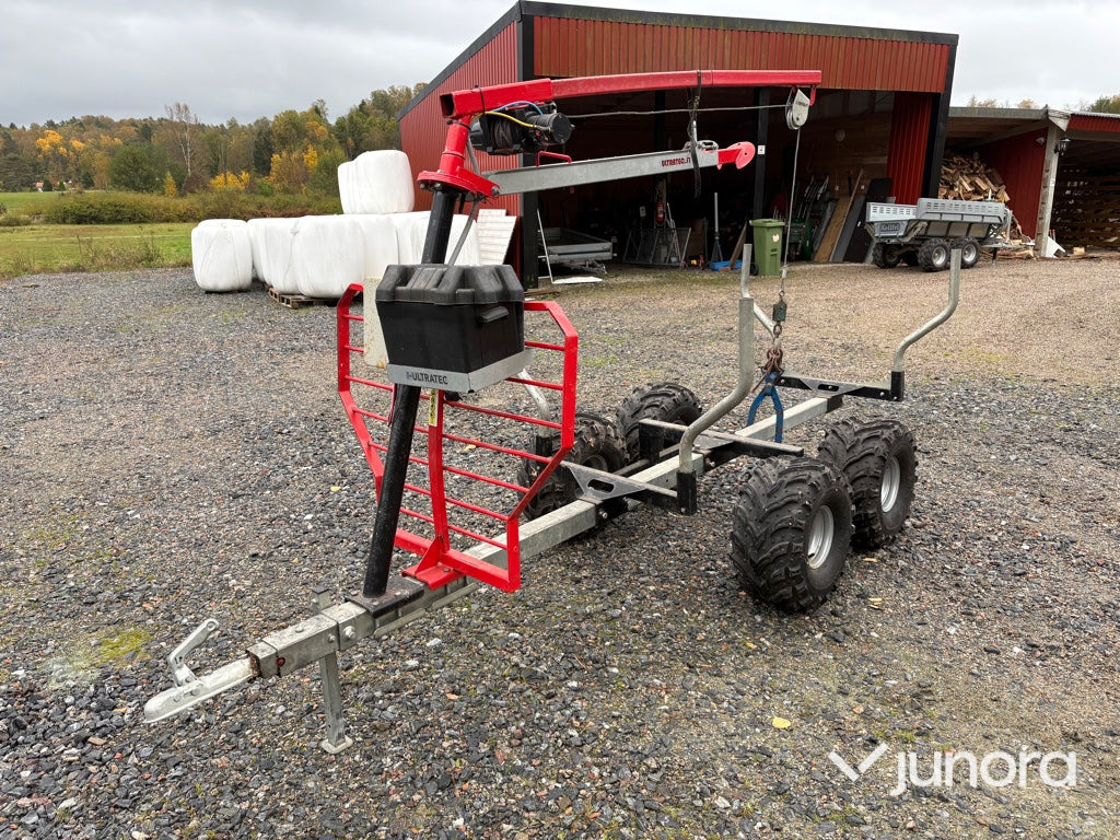 ATV-kärra timmerkärra ultratec - Meža piekabe: foto 3 ATV-kärra timmerkärra ultratec - Meža piekabe: foto 3
