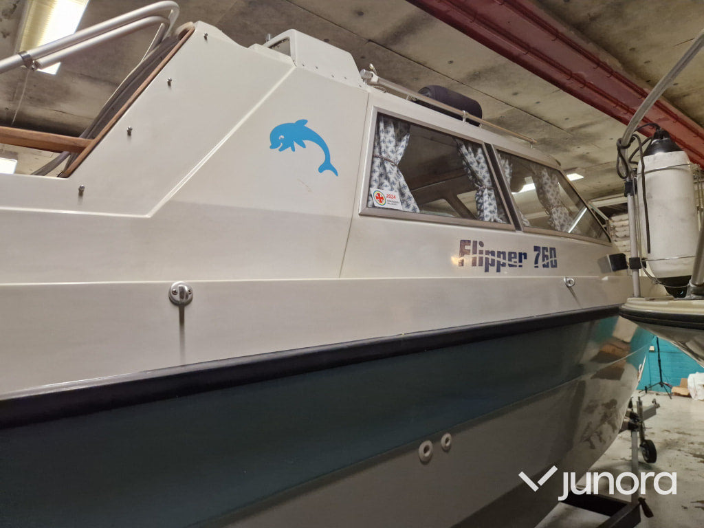 Båt + Trailer - Flipper, 760 - Citas iekārtas: foto 2 Båt + Trailer - Flipper, 760 - Citas iekārtas: foto 2
