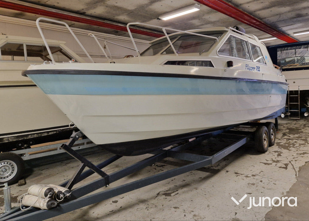 Båt + Trailer - Flipper, 760 - Citas iekārtas: foto 1 Båt + Trailer - Flipper, 760 - Citas iekārtas: foto 1