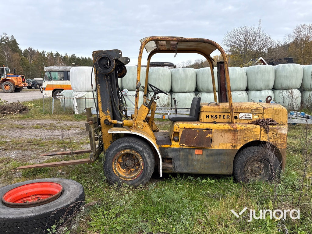 Gaffeltruck - Hyster, H60 - Dīzeļiekrāvējs: foto 2 Gaffeltruck - Hyster, H60 - Dīzeļiekrāvējs: foto 2