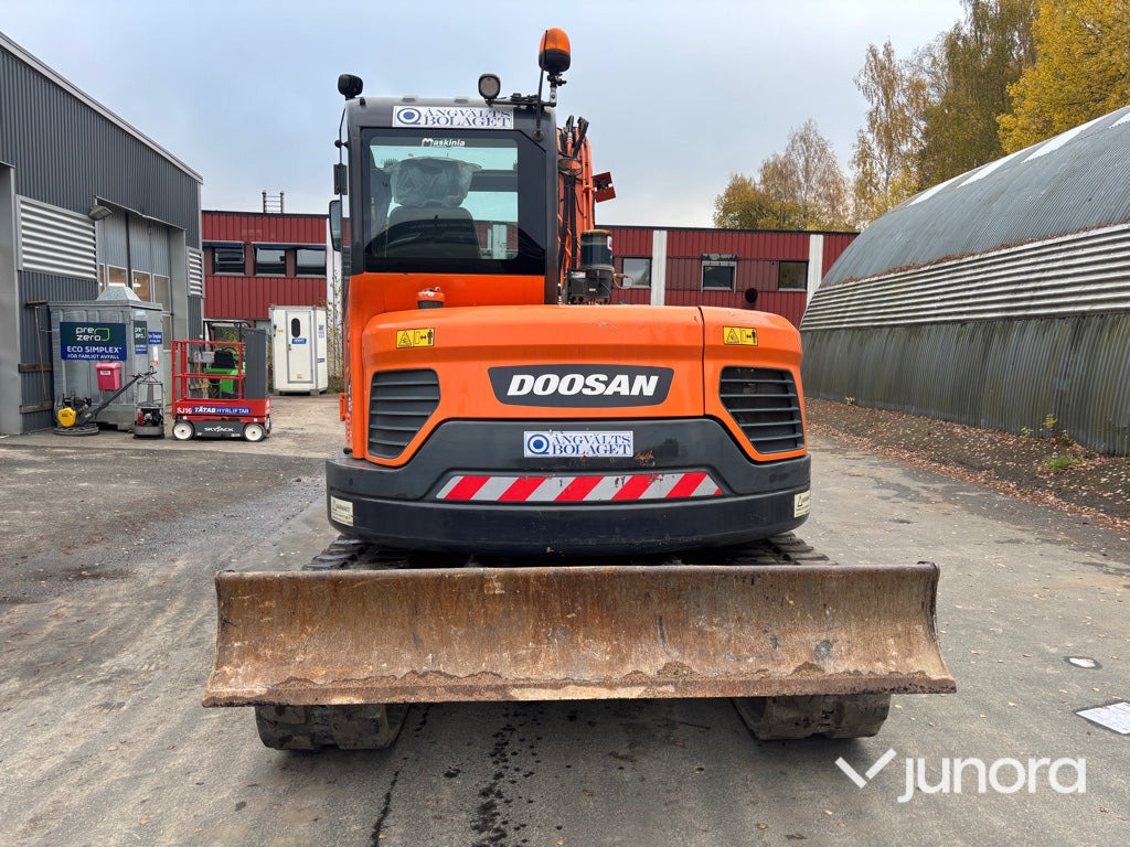 Grävmaskin - Doosan DX85R-3 - Kāpurķēžu ekskavators: foto 4 Grävmaskin - Doosan DX85R-3 - Kāpurķēžu ekskavators: foto 4