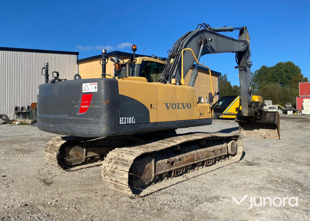 Grävmaskin - Volvo, EC210CL - Kāpurķēžu ekskavators: foto 5 Grävmaskin - Volvo, EC210CL - Kāpurķēžu ekskavators: foto 5