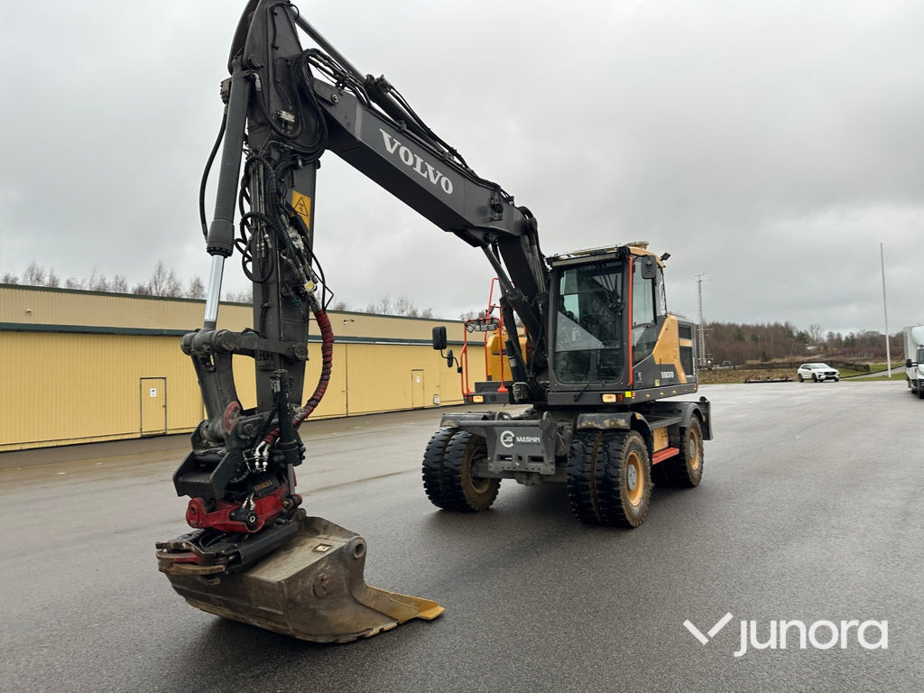 Hjulgrävare - Volvo, EW160E - Riteņu ekskavators: foto 1 Hjulgrävare - Volvo, EW160E - Riteņu ekskavators: foto 1