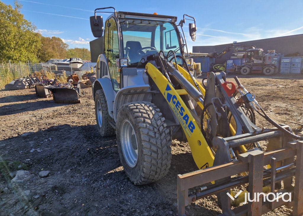 Hjullastare - Kramer, 8115 - Riteņu iekrāvējs: foto 1 Hjullastare - Kramer, 8115 - Riteņu iekrāvējs: foto 1