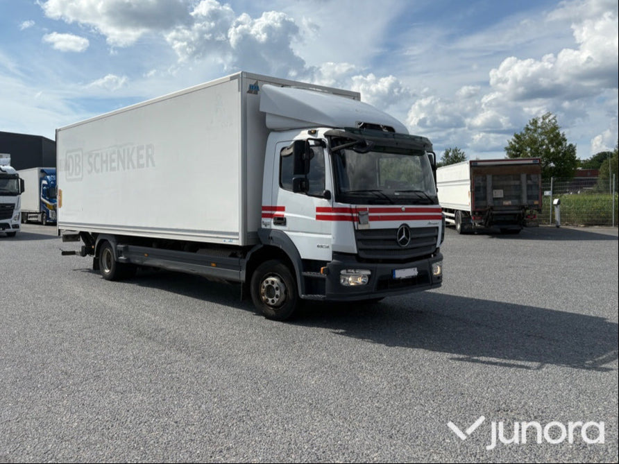 Lastbil - Mercedes Atego 1223 - Kravas automašīna ar slēgto virsbūvi: foto 1 Lastbil - Mercedes Atego 1223 - Kravas automašīna ar slēgto virsbūvi: foto 1