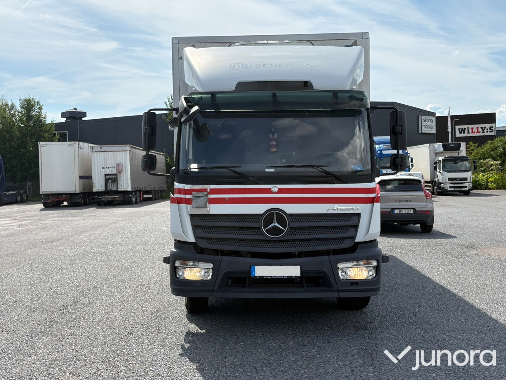 Lastbil - Mercedes Atego 1223 - Kravas automašīna ar slēgto virsbūvi: foto 2 Lastbil - Mercedes Atego 1223 - Kravas automašīna ar slēgto virsbūvi: foto 2