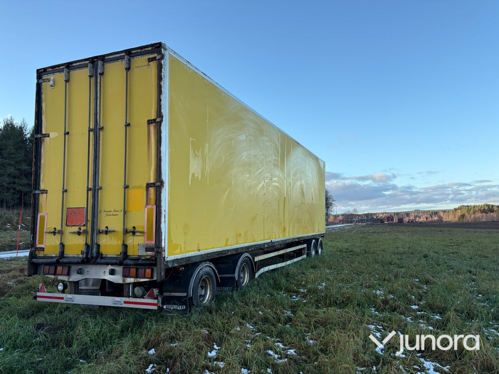 Lastbilssläp - BRIAB SBLB4S—36-124 - Piekabe slēgtā virsbūve: foto 4 Lastbilssläp - BRIAB SBLB4S—36-124 - Piekabe slēgtā virsbūve: foto 4