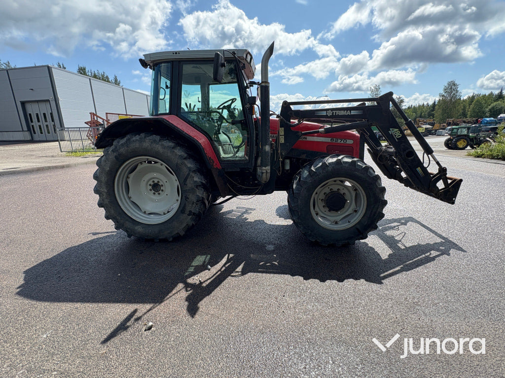 Massey Ferguson 6270 med Lastare - Traktors: foto 1 Massey Ferguson 6270 med Lastare - Traktors: foto 1