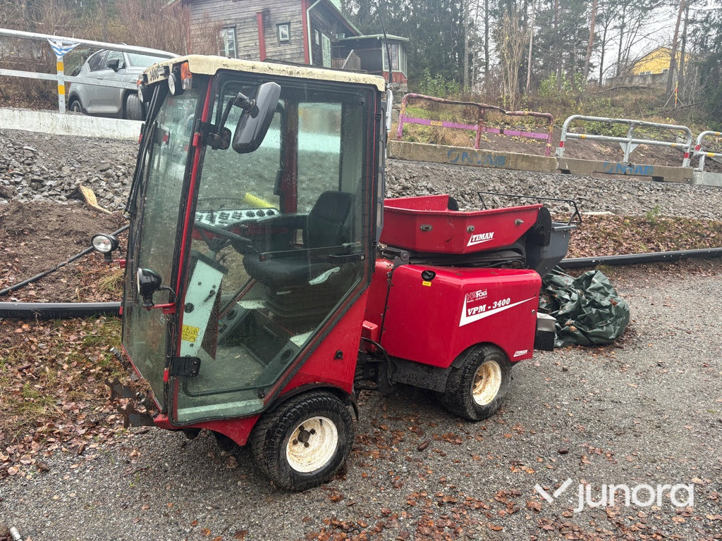 Redskapsbärare - Timan VPM 3400 inkl. Sandspridare och Sopvals - Elektriskā komunālā automašīna: foto 2 Redskapsbärare - Timan VPM 3400 inkl. Sandspridare och Sopvals - Elektriskā komunālā automašīna: foto 2