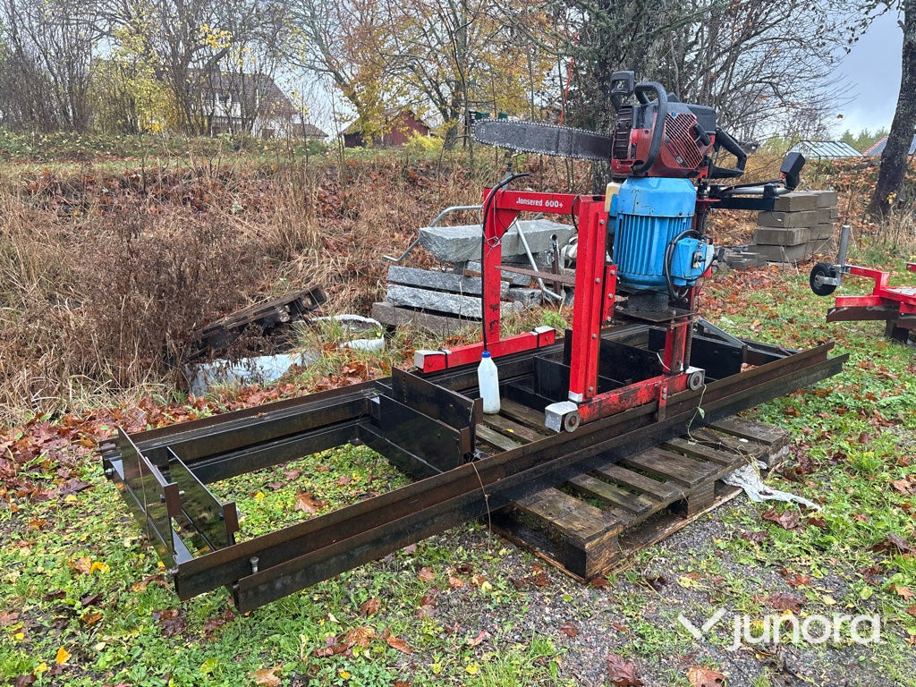 Sågverk - Jonsered 600+ el - Kokzāģētava: foto 1 Sågverk - Jonsered 600+ el - Kokzāģētava: foto 1